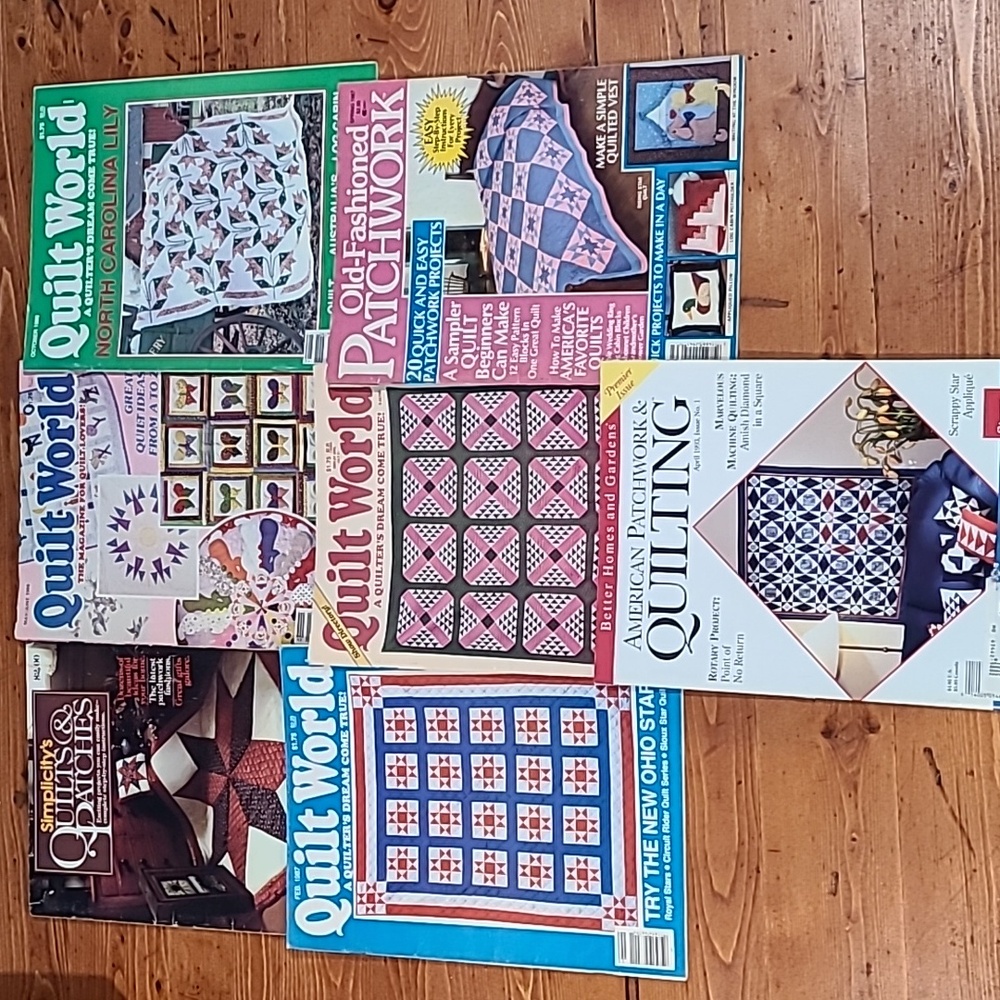 7 Quilt magazines